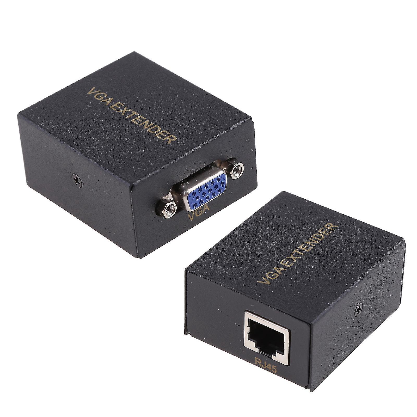 Vga-rj45-extender Für Flüssige Monitor-videosignalübertragung Mit Einer Auflösung Von 1920x1440p