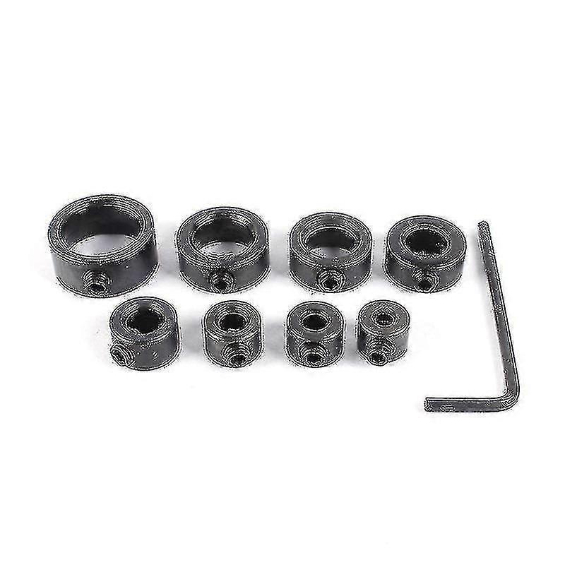 9-teiliges Set: Tiefenanschlag Für Bolzen, Positionierring, Bohrtiefenanschlag, Tiefenanschlag Für Bohrer, Positionierer, Zentrierhilfe, Bohrer, Sechskant, 8-ring-schlüssel, 1 Starlight