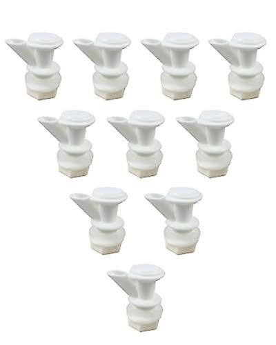 Wiederverwendbarer Druckknopf-wasserhahn Für Wasserspender, Bpa-freier Kunststoff, 10er-packung