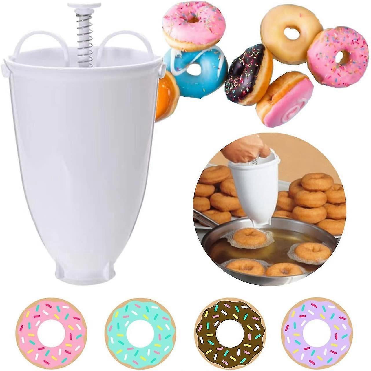 Donut-maker-maschine, Form Aus Kunststoff, Donut-abfüller, Diy-werkzeug Für Küche Und Backstube