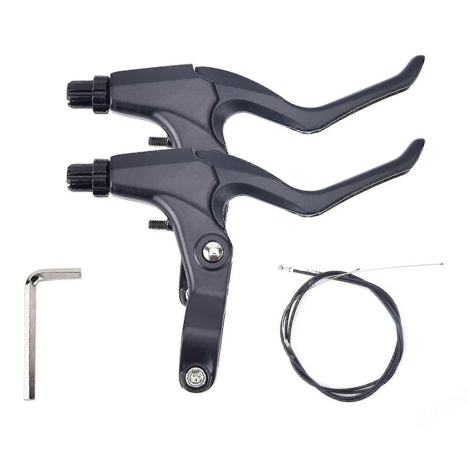Satz Fahrradbremshebel Aus Hochfester, Rostfreier Aluminiumlegierung, Passend Für Mountainbikes Und Rennräder (mtb).