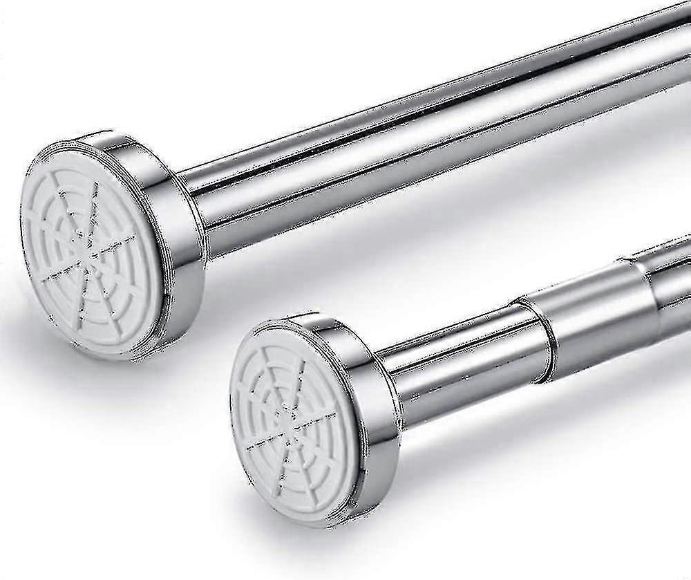 Teleskopstange Aus Edelstahl, 40–60 Cm Ausziehbar, Duschvorhangstange Ohne Bohren, Klemmstange Durch Drehen Verstellbar, Sicherer Halt Als Duschvorhangstange