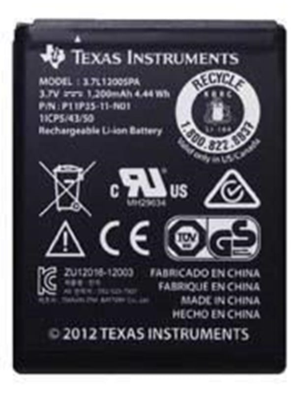 Texas Instruments Opladningsbart Batteri til TI-Ns