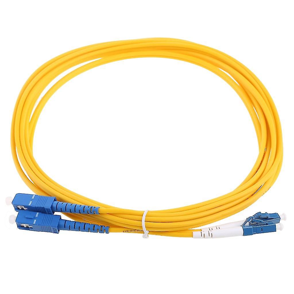 Duplex Single Mode Lc-sc Lc-zu-sc Glasfaser-patchkabel Jumperkabel Sm 3 Meter