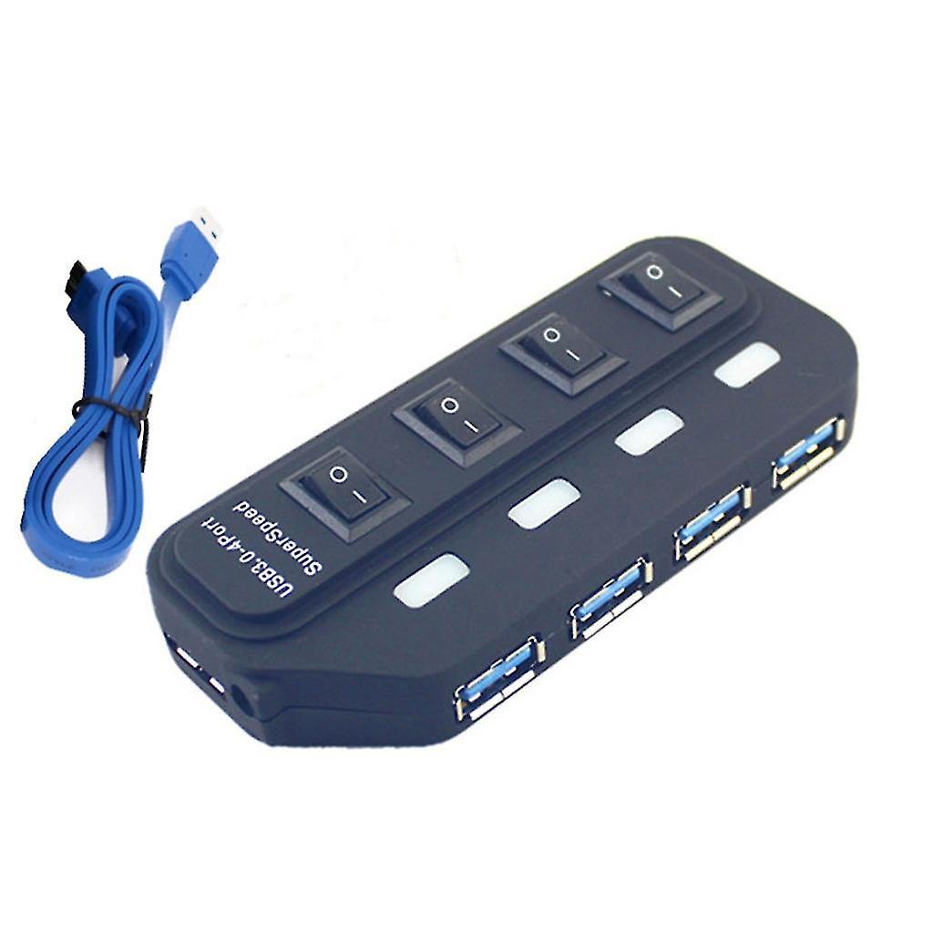 Hochgeschwindigkeits-usb-3.0-datenhub/usb-expander Mit Separatem Ein-/ausschalter