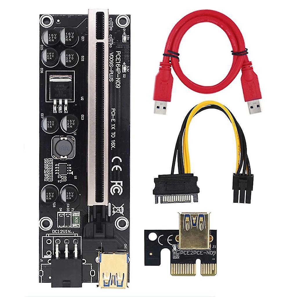 Pcie-riser-verlängerungskabel Mit Usb 3.0-anschluss Für Grafikkarten, Speziell Für Mining