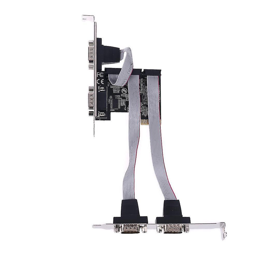 99100 Chipsatz Pcie 4-port Serielle Erweiterungskarte Multi Rs232 Db9 Com Erweiterungs-riser-adapter-konverter Txb077