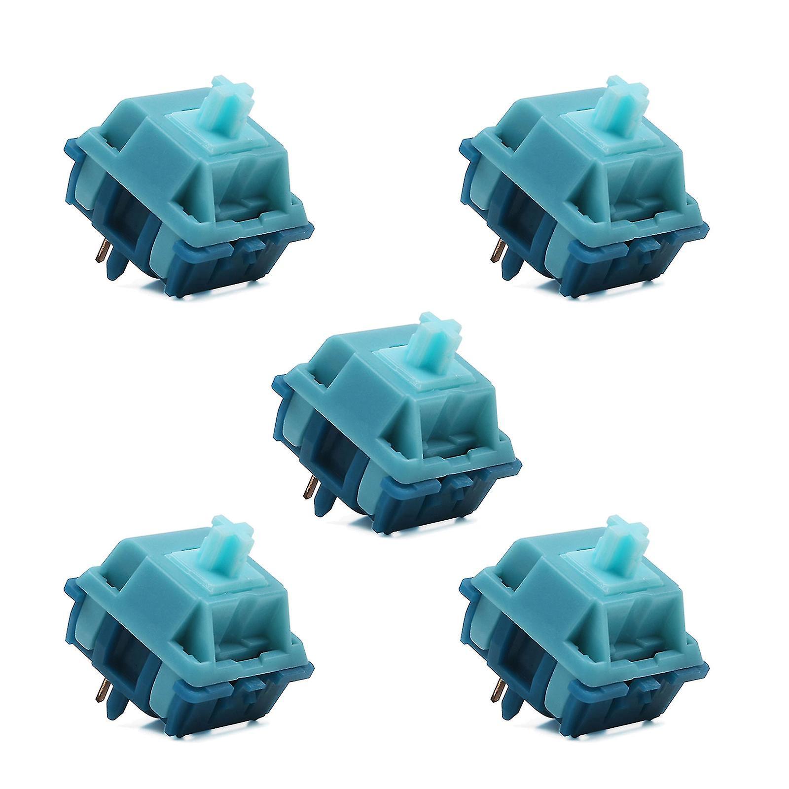 5 Stück Poseidon Switch 5-pin Linear Switches Für Mechanische Tastaturen, Werkseitig Geschmiert