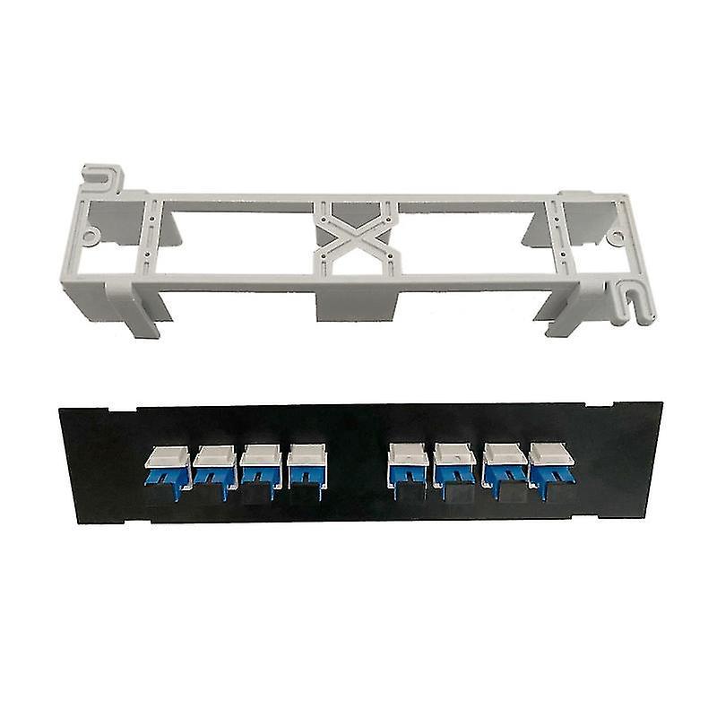 Modulmontiertes Patchpanel Für Rj45 Sc Glasfaser-ethernet-kabelrahmen