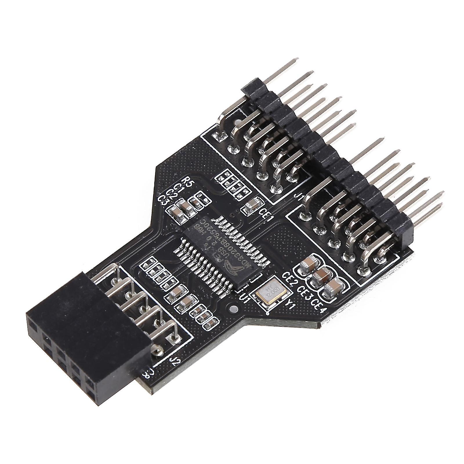 Verbesserter Usb-hub Mit Internem Splitter Und 9-poligem Header Zur Erweiterung Des Datenempfangs