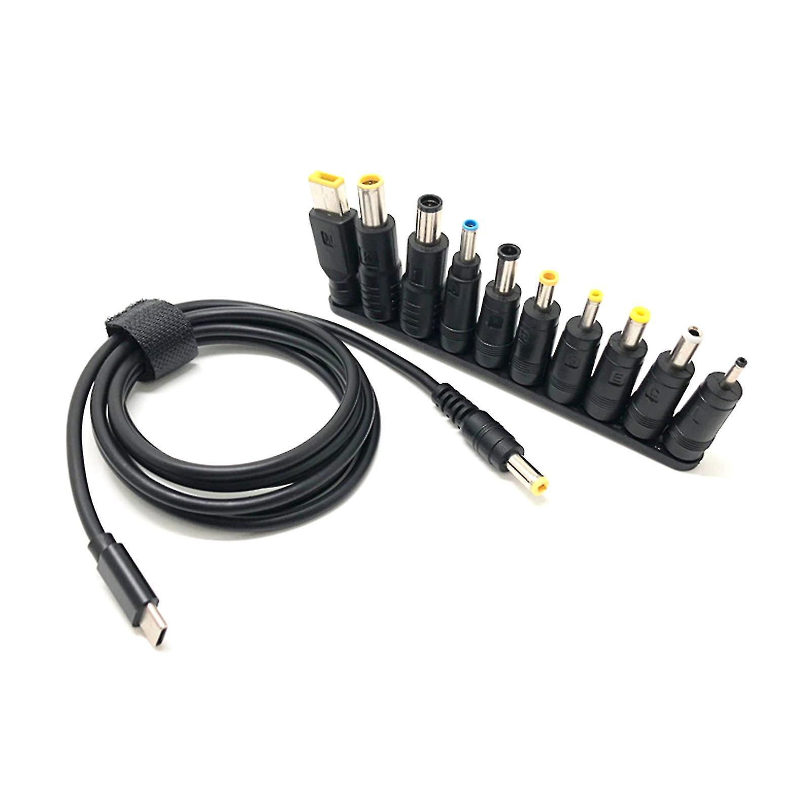 Usb-c-auf-dc-netzteiladapter Mit Unterstützung Für Pd-laden (45 W, 65 W, 90 W, 100 W)