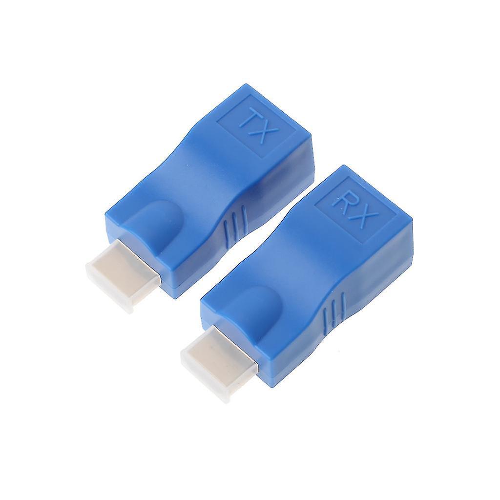 30 M Hdmi-kompatibler Extender-sende-/empfangsadapter Für Hd 1080p Über Cat6 Rj45 Ethernet