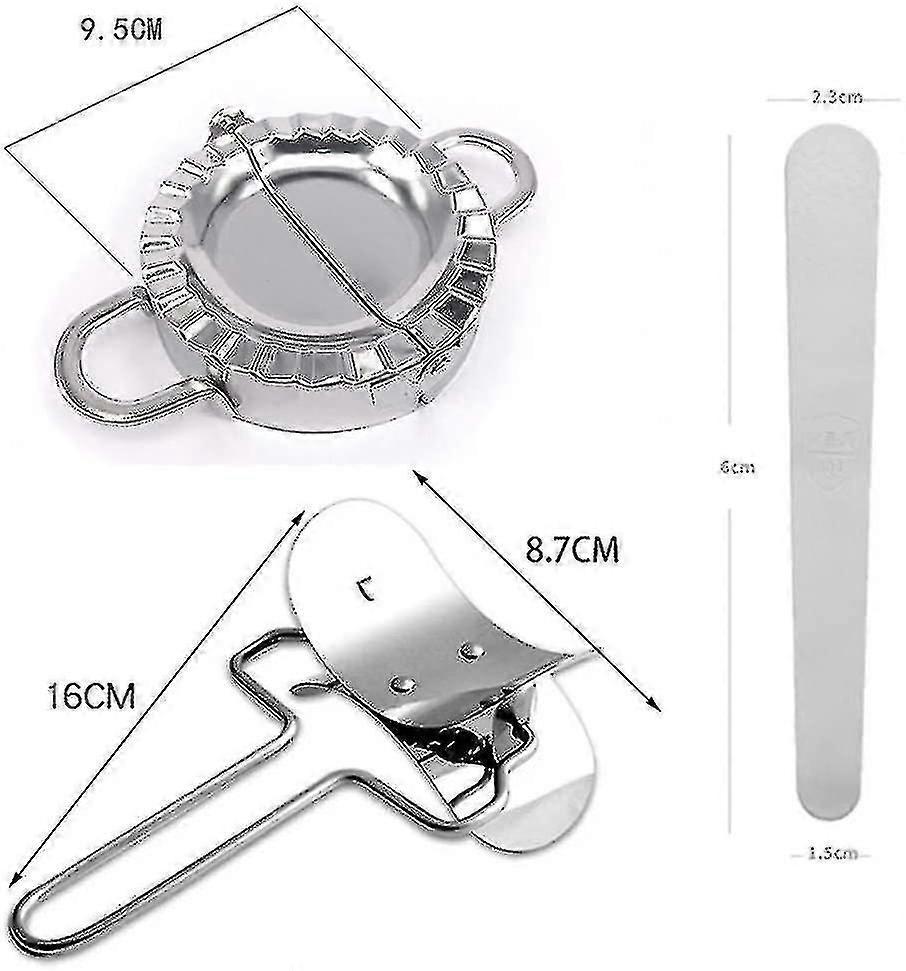 Nudelausstecher-set, 3-teiliges Set Nudelformen, Teigtaschenform Aus Edelstahl