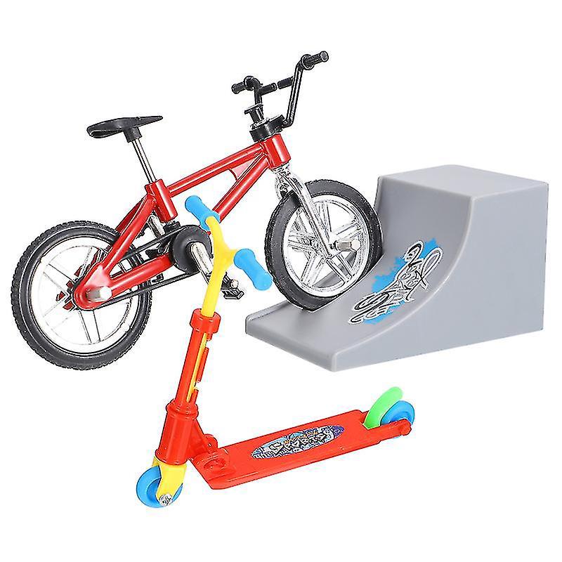 Set Mini-fingerfahrrad-modell
