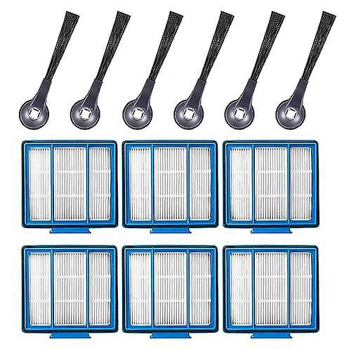 12er-pack Premium Shark Ion Hepa-filter Und Seitenbürsten