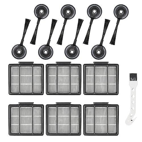 6er-pack Rvffk950 Filter Und 8er-pack Rvsbk950 Seitenbürsten Für Shark Ion Roboter