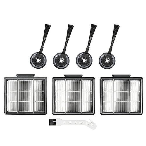 3er-pack Rvffk950 Filter & 4er-pack Rvsbk950 Seitenbürsten Für Shark Ion Roboter