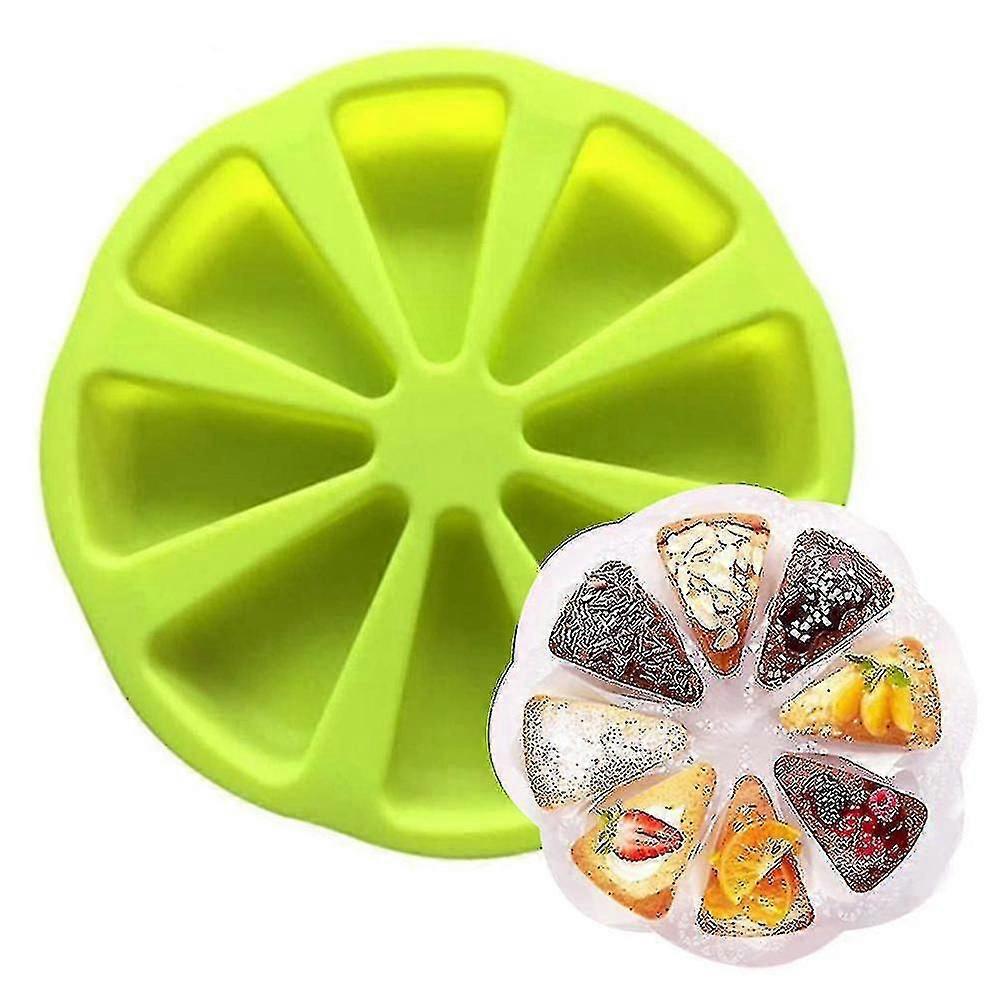 Dreieckige Silikon-kuchenform Mit 8 Mulden, Seifenform