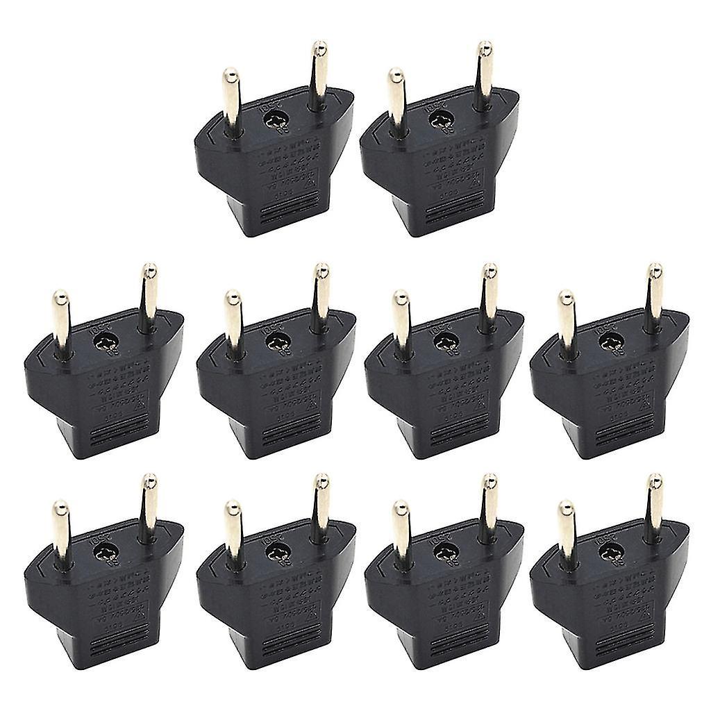 10 Stück Us-zu-eu-stecker Reiseladegerät Netzsteckdosenadapter Konverter Typ C