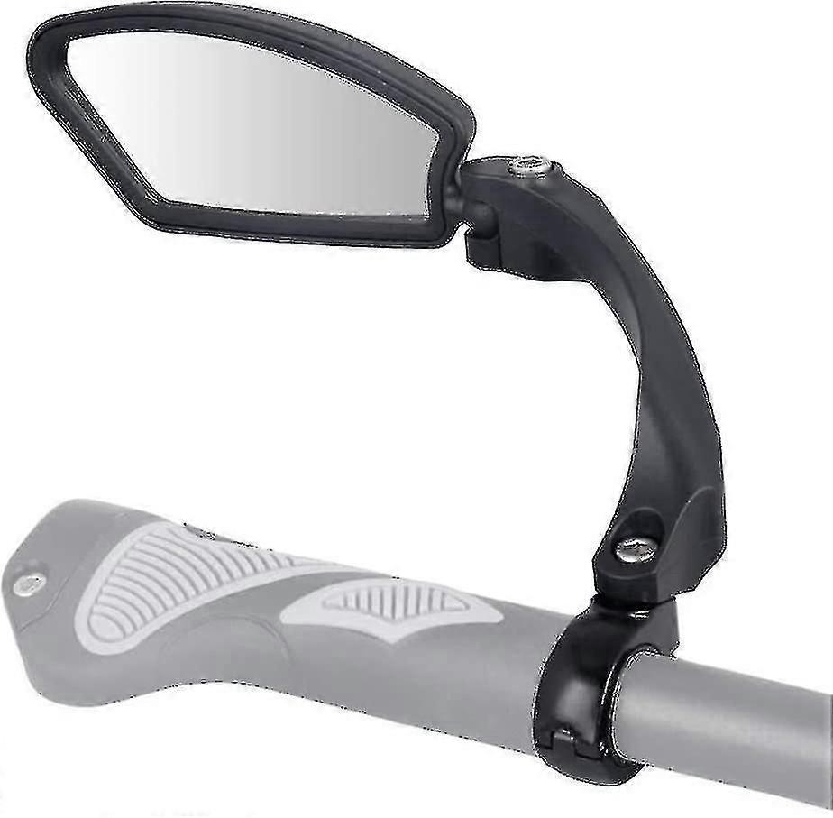 Linker Fahrradspiegel, Fahrradrückspiegel Mit 360°-verstellung, Hd-rückspiegel Für Lenker, Stoßfester Und Sicherer Fahrradspiegel Für Mountainbikes