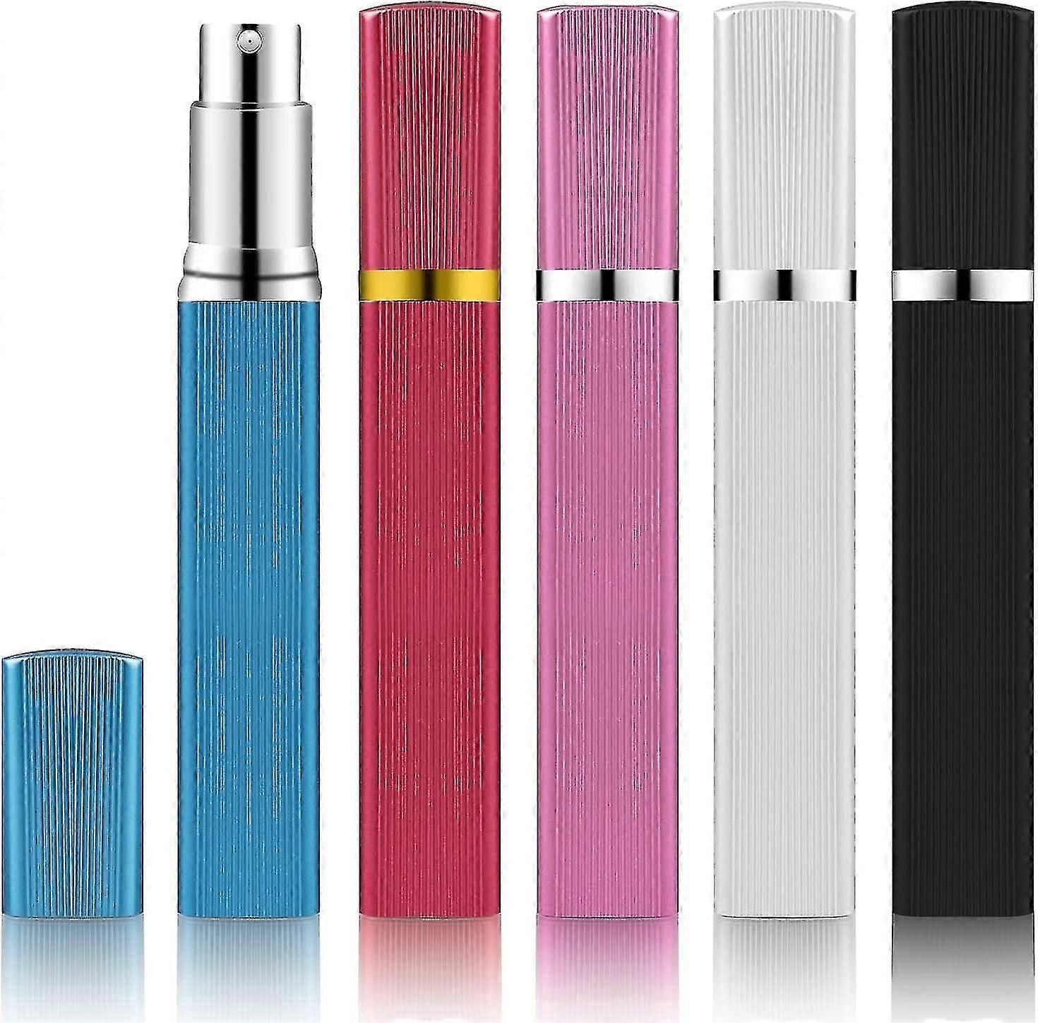 5 Stück Nachfüllbare, Leere Parfümzerstäuber, 12 Ml Mini-reiseparfümzerstäuber