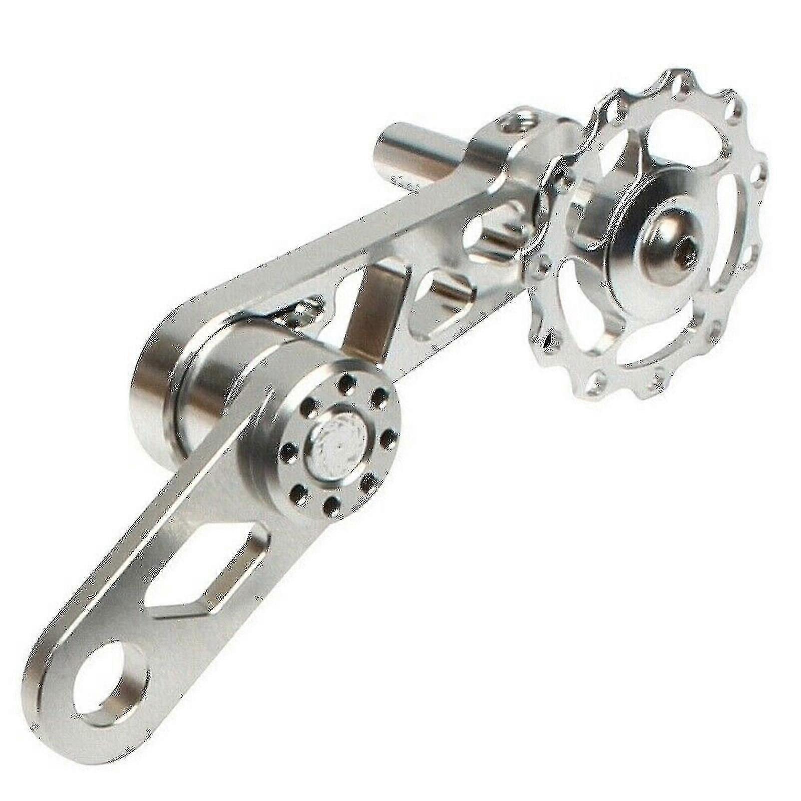 Kettenspanner Aus Aluminium Für Rennräder, Mountainbikes, Singlespeed-adapter Wyelv Kb-silver