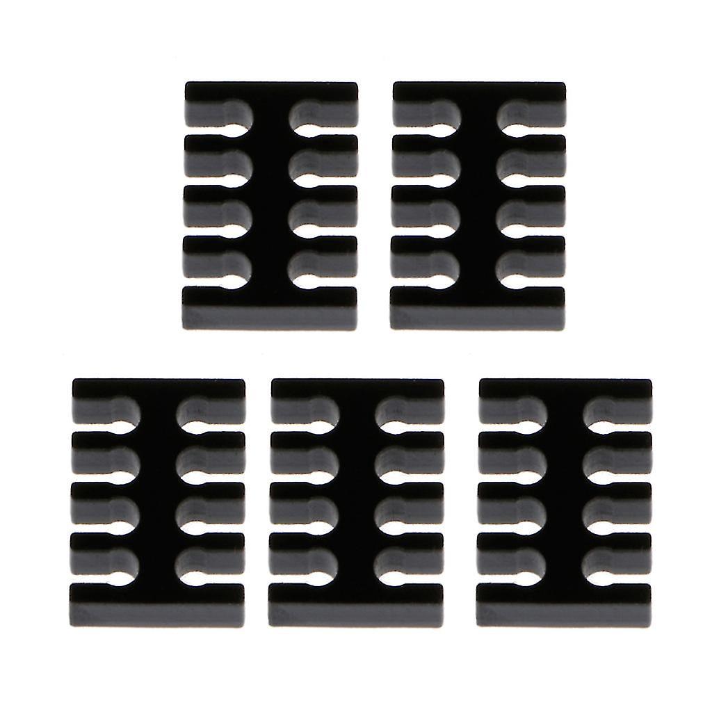 Stück Pc-kabelkamm-klemmen-organizer 8-polig Computer-management-klemmen-clip Strom