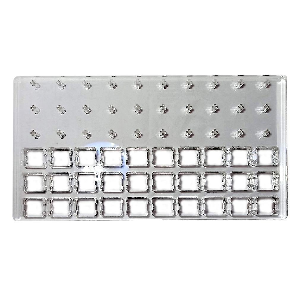 Schmierbare Mechanische Tastaturschalter-doppelschicht-acryl-diy-testerbasis
