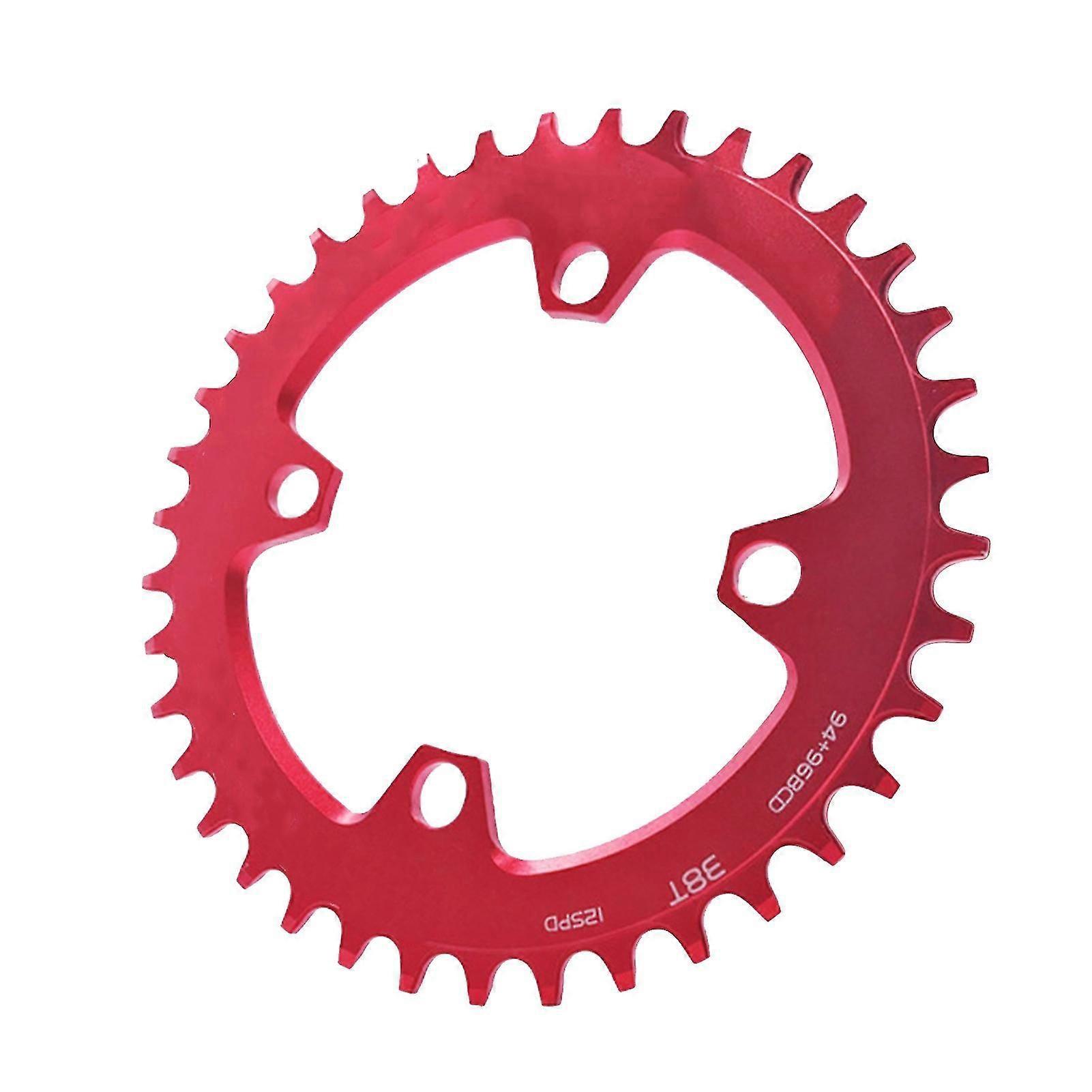 Mtb-fahrrad-kettenblatt 94/96 Mm Lochkreis 32/34/36/38 Zähne Für Shimano M4000-34-red