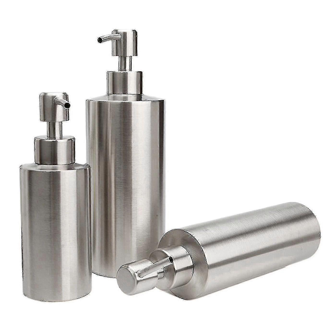 Handpumpen-spender Für Flüssigseife Aus Edelstahl 304 Für Badezimmerwaschbecken-550ml