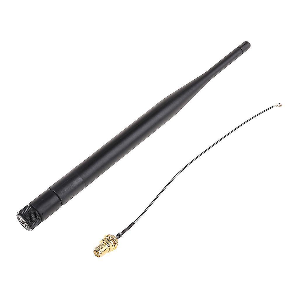 Rp-sma-stecker 868 Mhz 5 Dbi Wlan-antenne Router-antenne + 15 Cm Rp-sma-buchse Auf I