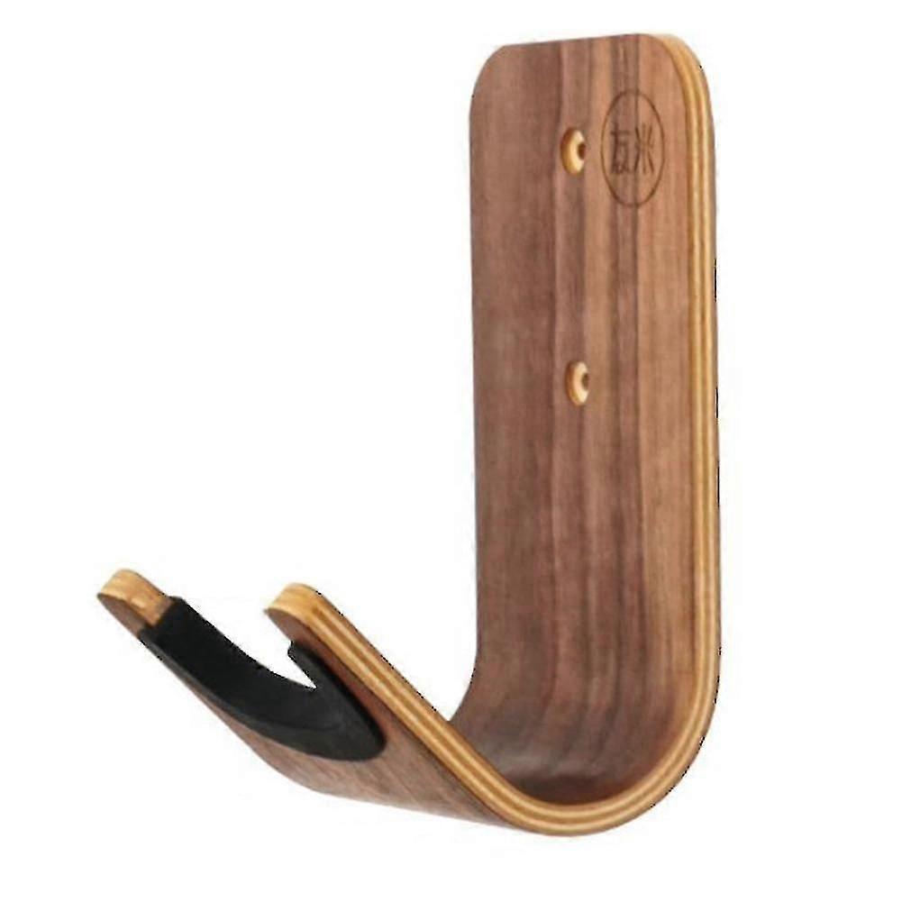 Gitarren-skateboard-wandhalterung, Einzigartiges Design, Gebogenes Holz, Gitarrenhalterung, Wandmontage, Gitarrenhalter, Akustikgitarre - D