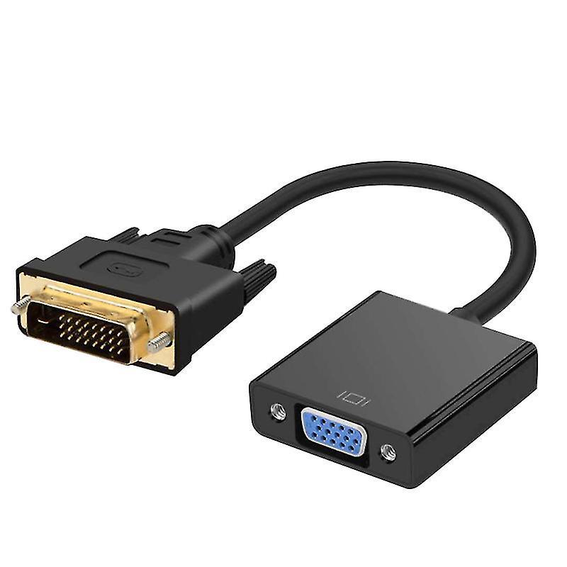 1 Stück Dvi-stecker Auf Vga-buchse Konverter