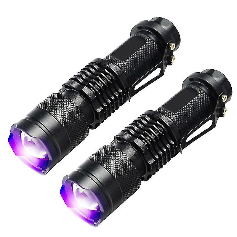2 Stück Uv-taschenlampen