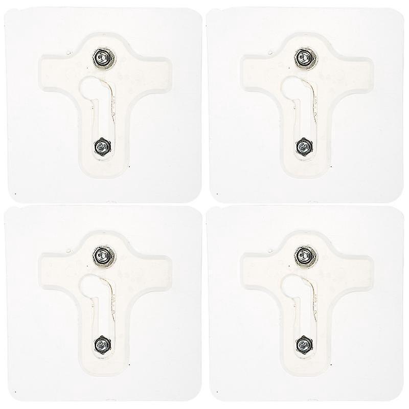 4 Stück Klebenägel Haken