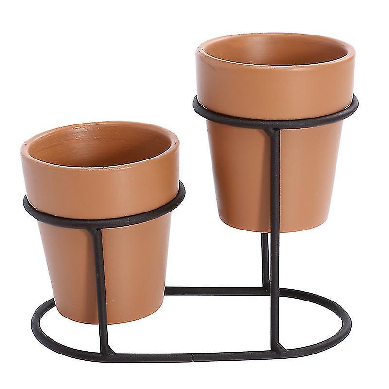 1 Set Keramik-blumentöpfe