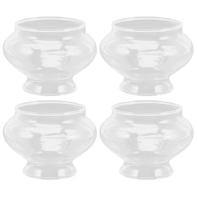 4 Kleine Lampenschirme
