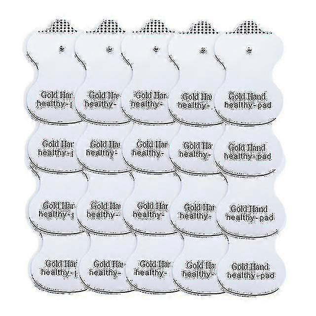 Tens/ems-elektrodenpads, Physiotherapie-massagepads Für Akupunktur (farbe: 20 Stück)