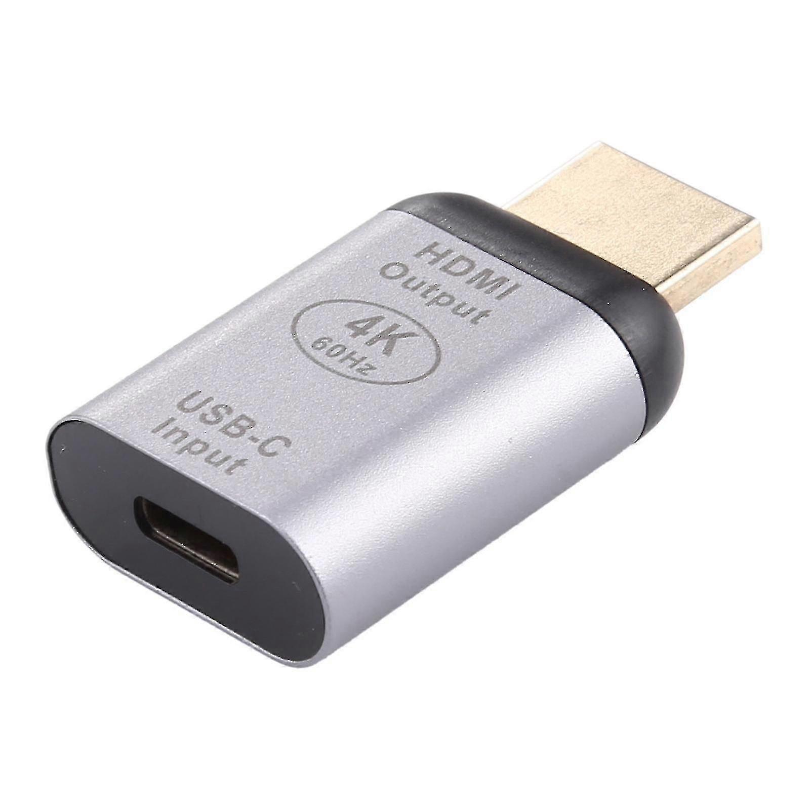 4k 60hz Usb 3.1 Typ-c Buchse Auf Hdmi Stecker Adapterkonverter Für Macbook, Chromebook, Pixel-yyc