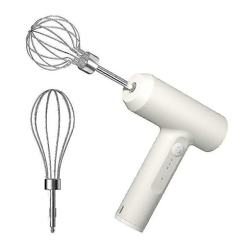 Elektrischer Schneebesen, Zweidraht-küchenmixer Mit 3 Geschwindigkeitsstufen, Vertikaler, Kabelloser Handmixer Mit Eiertrenner
