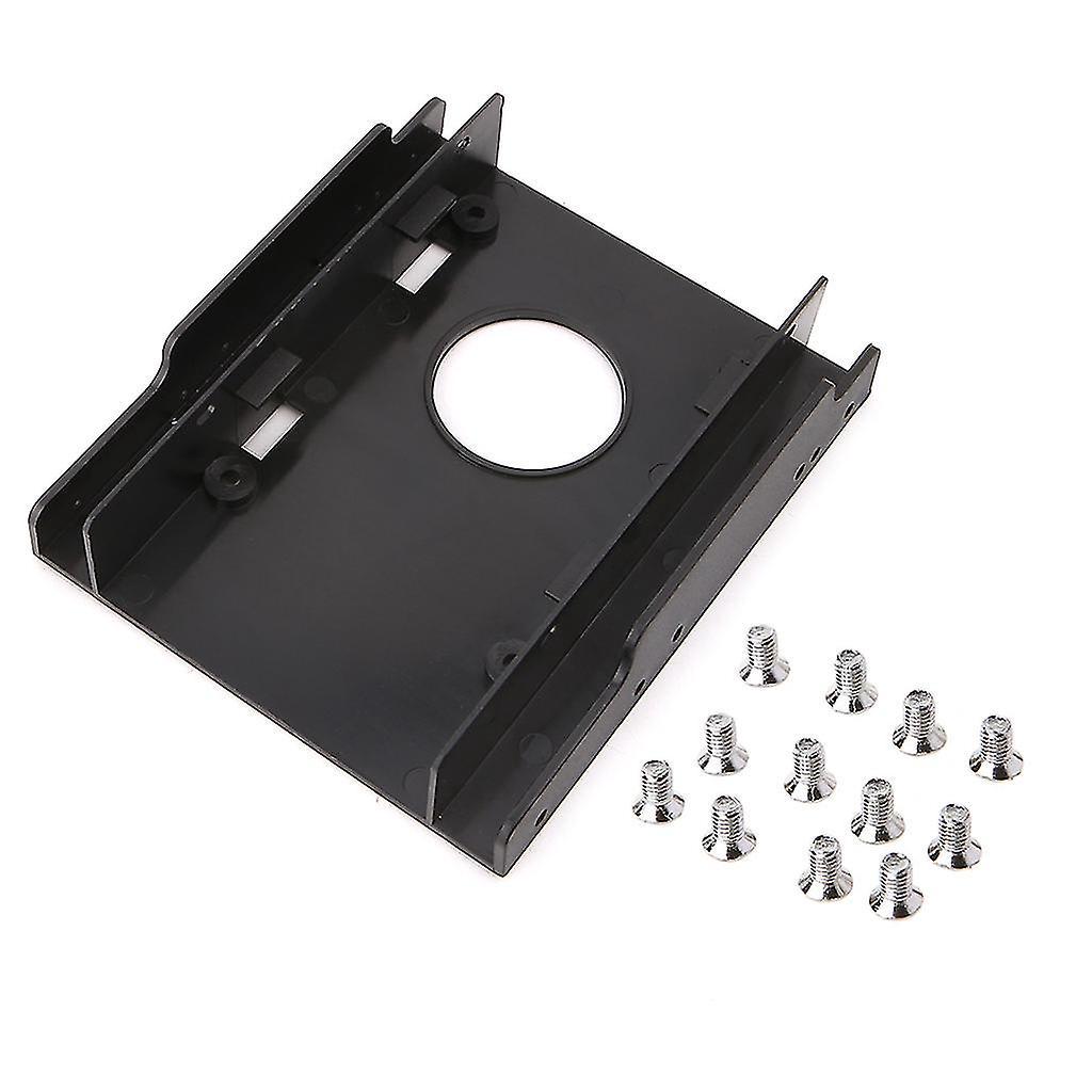 2,5"-ssd-hdd-halterung Auf 3,5"-einbauschacht-konverter Mit Unterstützung Für Zwei Einschübe