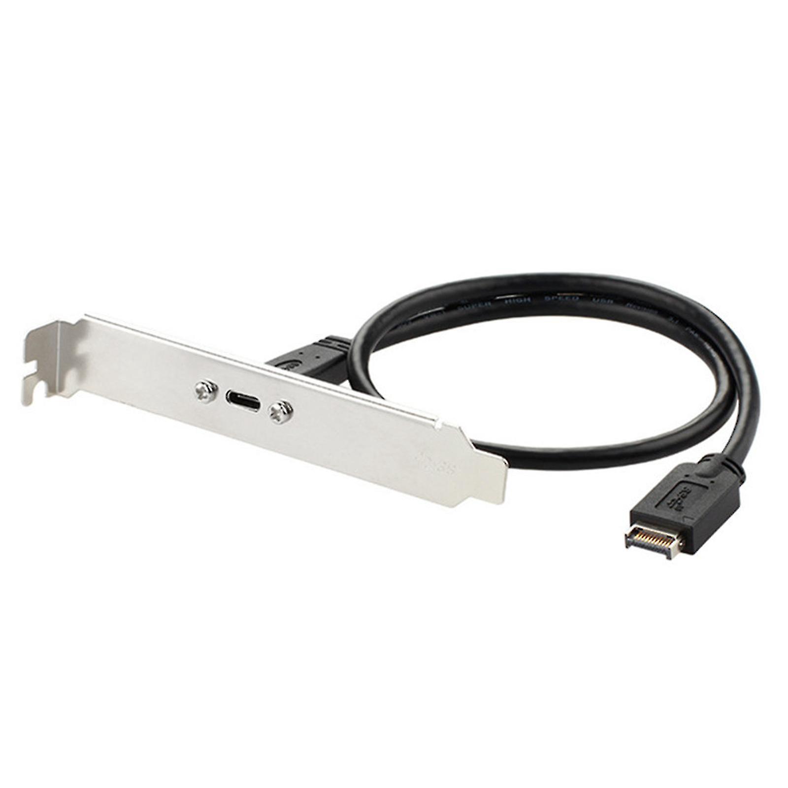 10-gb-usb-3.1-frontpanel-anschlusskabel Typ E (stecker) Auf Typ C (buchse)