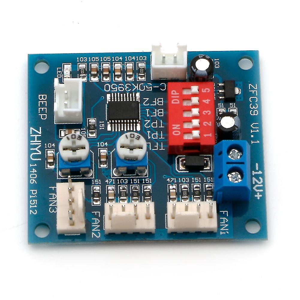 Pwm 12v Cpu-pc-lüfter-temperaturregelungsmodul Mit Hochtemperaturalarm