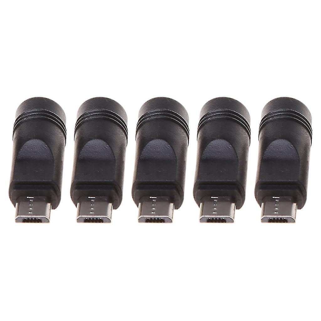 Stück 5,5 X 2,1 Mm Klinkenbuchse Auf Micro-usb-stecker Für Dc-stromanschlussadapter