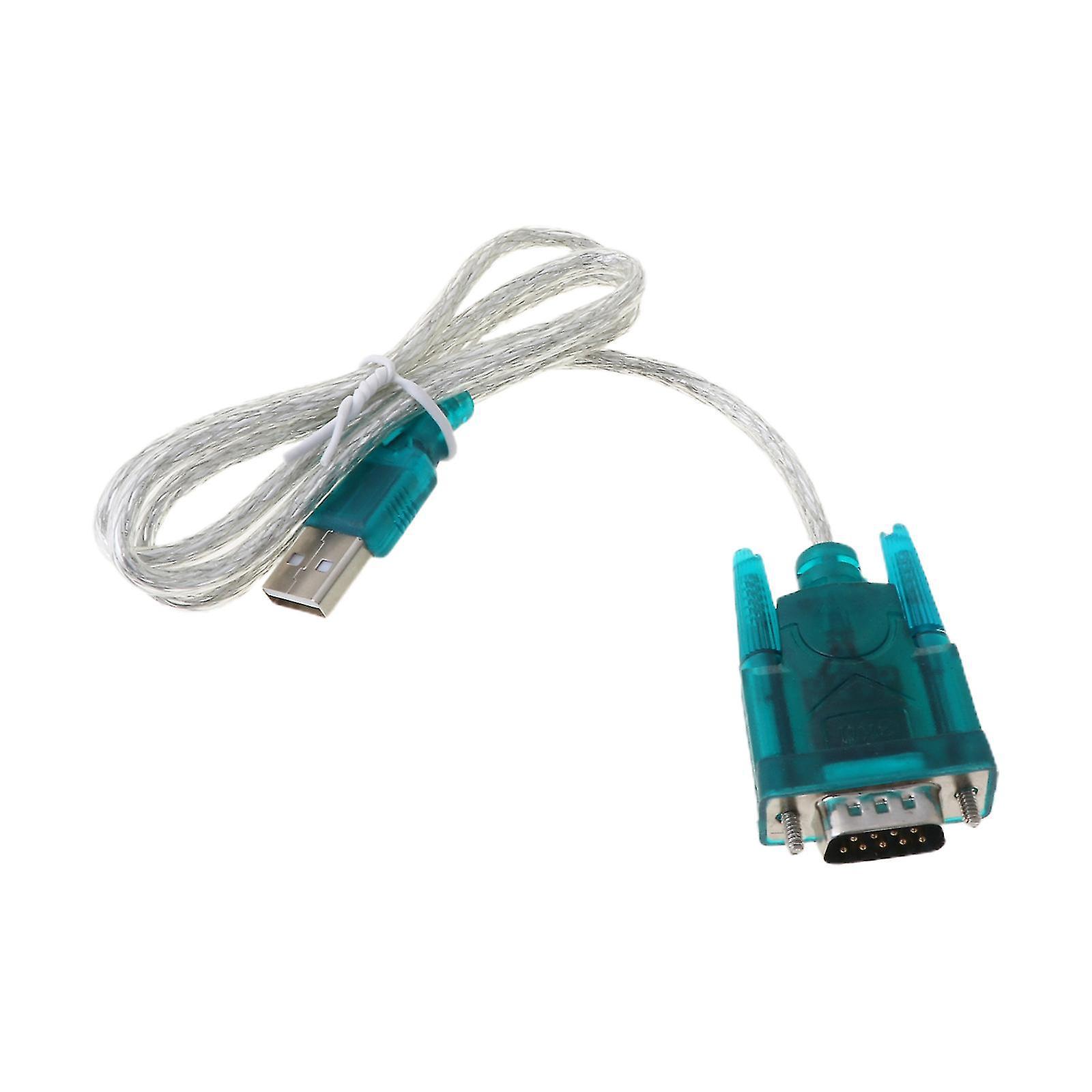 Schwarzer Usb-zu-rs232-seriell-kabel-standardadapter-konverter Für Pc