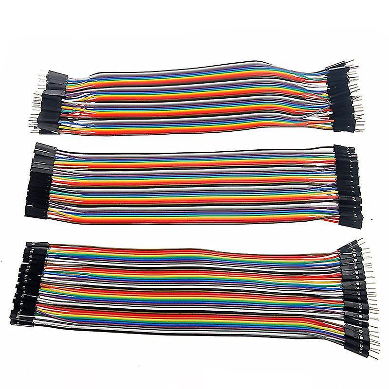3 Stück Steckbrett-jumperkabel