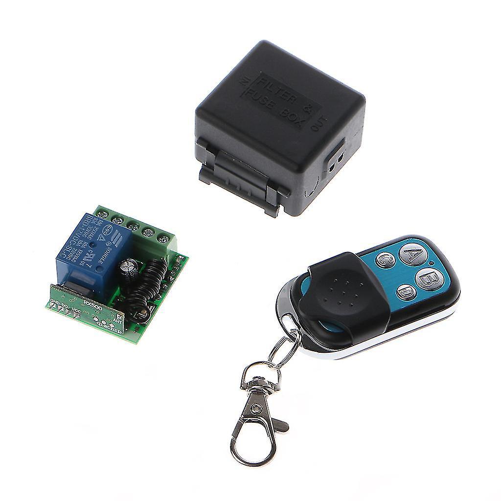 Universeller Drahtloser 433-mhz-fernbedienungsschalter Für 12 V Dc, 10 A, 1-kanal-relaisempfang
