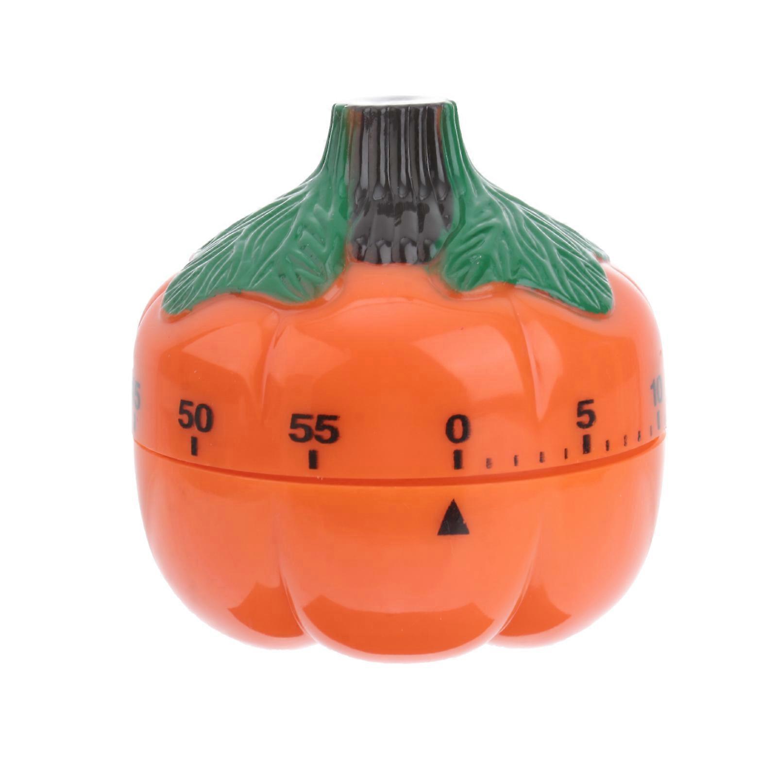 Mechanischer Timer Im Kürbis-design, Küchentimer, Haushaltskochzeitmanager, Backerinnerung, Kochcountdown-timer (orange)-77cm-orange
