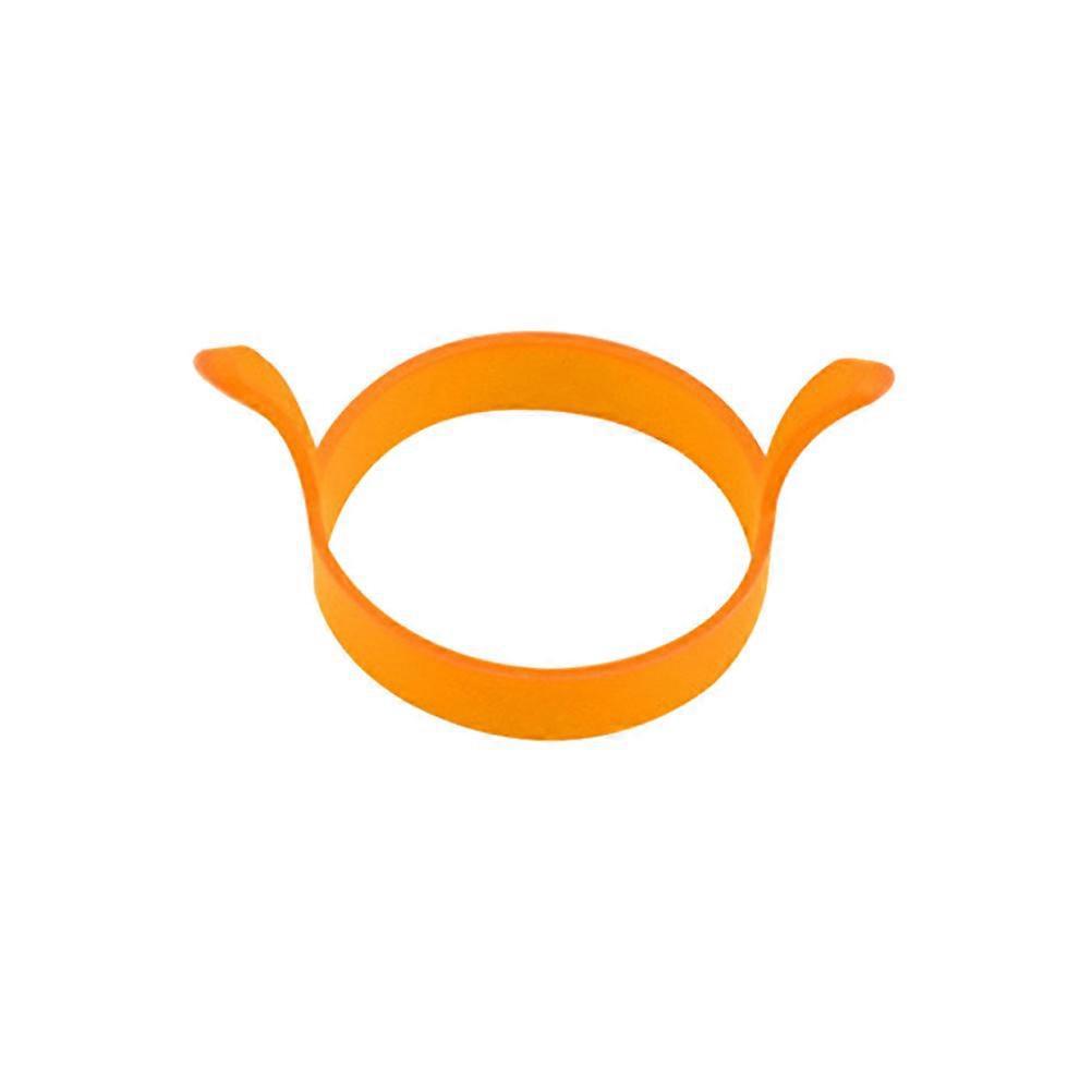 Silikon-kochform, Eierringform, Antihaftbeschichtet, Hitzebeständig, Küchenhelfer Zum Zubereiten Von Spiegeleiern Und Pfannkuchen (orange)-12.50x8.50x4.50cm-orange