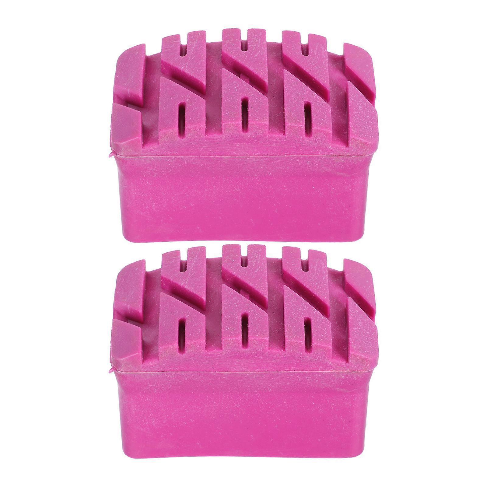 Stück Trittleiterfüße, Leiterbeinüberzüge, Rutschfeste Leiterpads (rosy)-7.00x5.00x3.00cm-rosy